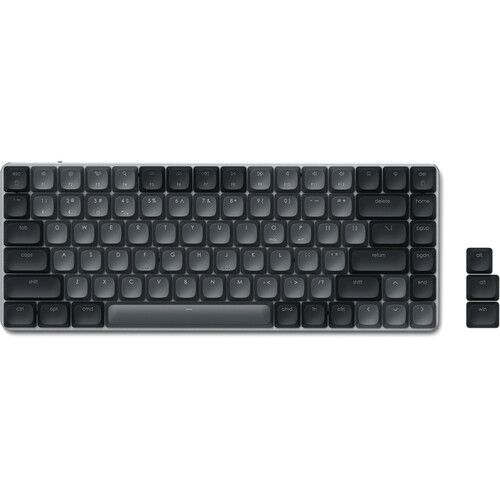 사테치 Satechi SM1 Slim Wireless Backlit Mechanical Keyboard (Dark)