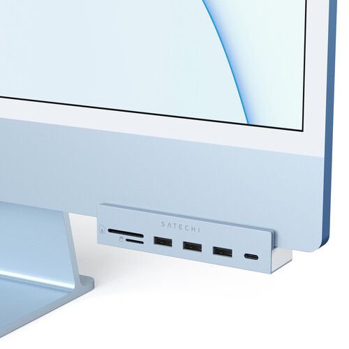 사테치 Satechi 6-in-1 USB Type-C Hub Clamp for 24