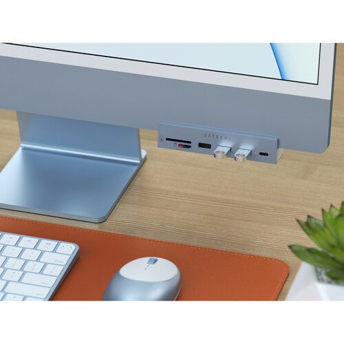 사테치 Satechi 6-in-1 USB Type-C Hub Clamp for 24