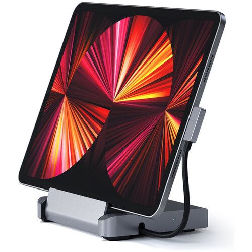 사테치 Satechi Aluminum Stand and Hub for iPad Pro