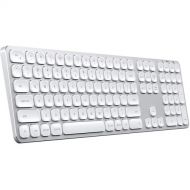 Satechi Aluminum Bluetooth Wireless Keyboard for Mac (Silver)