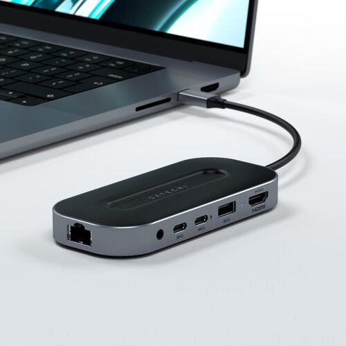 사테치 Satechi 6-in-1 USB4 Multi-Port Adapter with 2.5Gb Ethernet