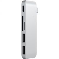 Satechi USB Type-C Passthrough Hub (Silver)