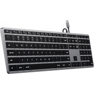 Satechi Slim W3 Wired Backlit Keyboard (Space Gray)