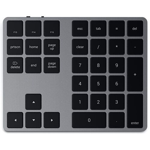 사테치 Satechi Bluetooth Extended Keypad for Mac (Space Gray)
