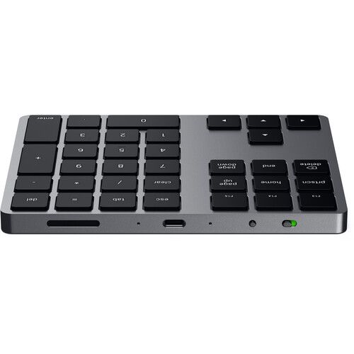 사테치 Satechi Bluetooth Extended Keypad for Mac (Space Gray)