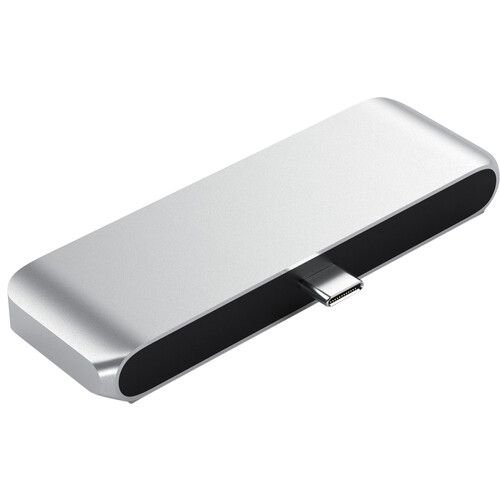 사테치 Satechi Aluminum USB Type-C Mobile Pro Hub (Silver)