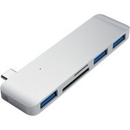 Satechi USB 3.0 Type-C 3-In-1 Combo Hub (Silver)