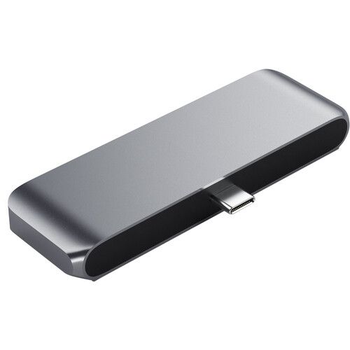 사테치 Satechi Aluminum USB Type-C Mobile Pro Hub (Space Gray)