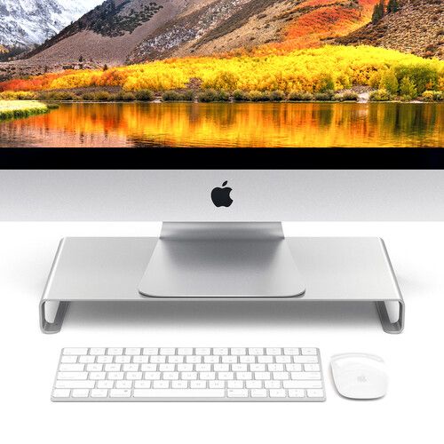 사테치 Satechi Aluminum Monitor Stand (Silver)