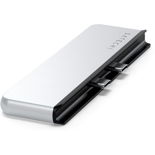 사테치 Satechi 6-in-1 Dual USB-C Hub for Surface Pro 9 (Platinum)