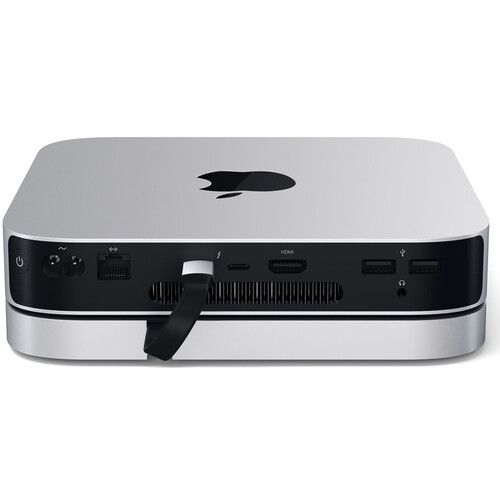 사테치 Satechi USB Type-C Aluminum Stand and Hub for Apple Mac mini (Silver)