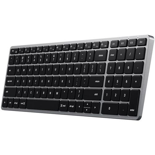 사테치 Satechi Slim X2 Bluetooth Backlit Keyboard (Silver)