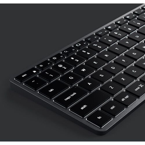 사테치 Satechi Slim X2 Bluetooth Backlit Keyboard (Silver)