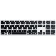 Satechi Slim X3 Bluetooth Backlit Keyboard with Numeric Keypad - Illuminated Keys & Multi-Device Sync - for M2/ M1 MacBook Pro/Air, M2/ M1 iPad Pro/Air, M2 Mac Mini, iMac M1 - Silver