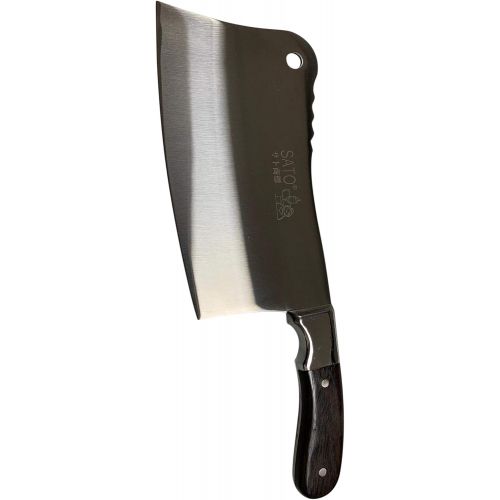  [아마존베스트]Sato Forged Heavy-Duty Meat Cleaver Chopping Butcher Knife (Bone Chopper), 8 1.6 lbs