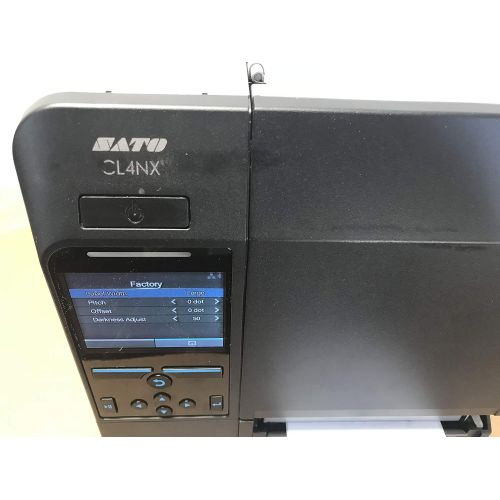  Sato WWCL20061 Series CL4NX High Performance Thermal Printer, 305 dpi Resolution, 8 ips Print Speed, Serial/Parallel/Ethernet/USB/Bluetooth Interface, 4