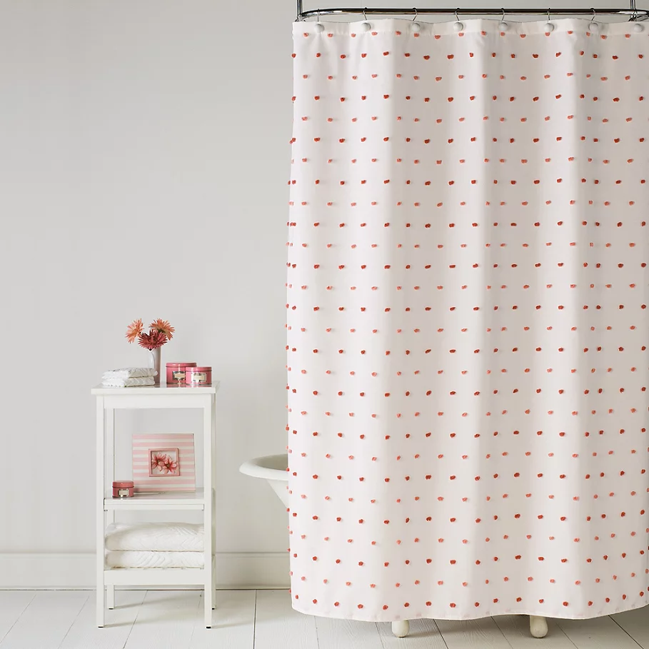  Saturday Knight Colorful Dot Shower Curtain