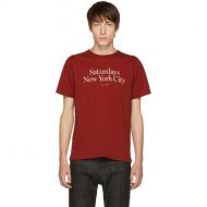 Saturdays NYC Red Miller Standard T-Shirt