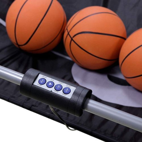  Saturnpower Shot Creator Indoor Basketball Arcade Game Foldable Electronic Double Shootout Sport Game Official Home Dual Shot Basketball 2 Player with 4 Balls