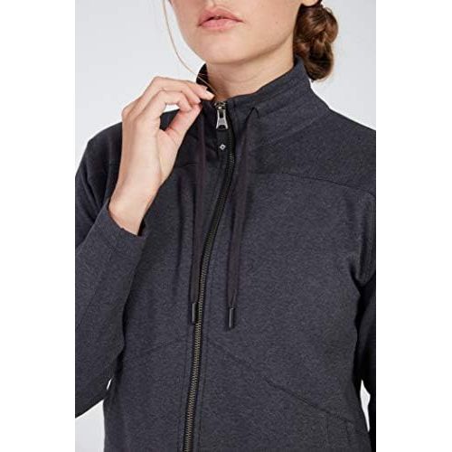  Satva Womens Super Soft Organic Cotton Full Zip Jacket Sweatshirt -GIRI JACKET