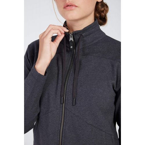  Satva Womens Super Soft Organic Cotton Full Zip Jacket Sweatshirt -GIRI JACKET