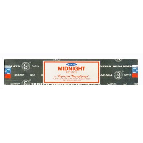  인센스스틱 Satya Nag Champa Midnight Incense Sticks (Single Pack) by Satya