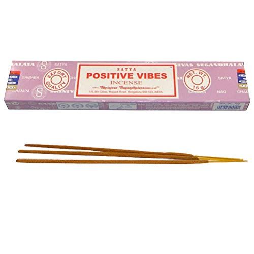  인센스스틱 Satya Positive Vibes Incense Sticks 15 grams or about 15 Sticks