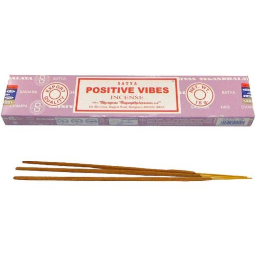 인센스스틱 Satya Positive Vibes Incense Sticks 15 grams or about 15 Sticks
