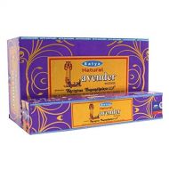 인센스스틱 Satya Natural Lavender Incense Sticks 180 Grams Full Box