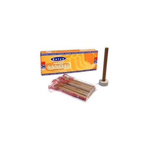  인센스스틱 Satya Super Sandal Dhoop Sticks - Sandalwood 12 Dhoops Per Box (3)