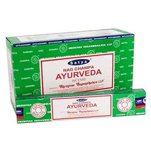  인센스스틱 Satya Ayurveda Incense Sticks 180 Grams Box