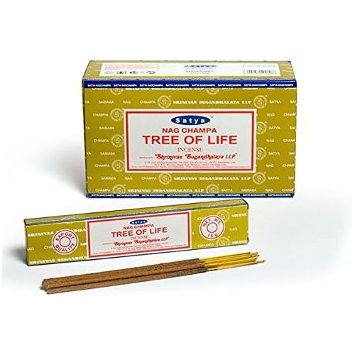  인센스스틱 Satya Tree of Life Incense Sticks 180 Grams Box