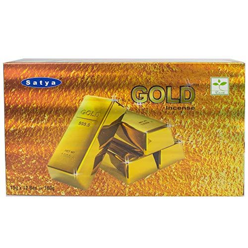  인센스스틱 Satya Nag Champa Gold incense sticks-12packs x 15grams (6)