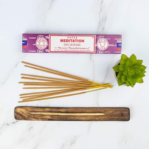  인센스스틱 Satya Incense Sticks Meditation Incense Sticks 12 x 15 grams 180Grams