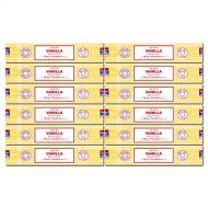 인센스스틱 Satya Nag Champa Vanilla Incense Sticks, 12packs x 15grams