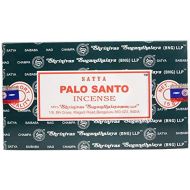 인센스스틱 Satya Nag Champa Palo Santo incense sticks-12packs x 15grams (1)