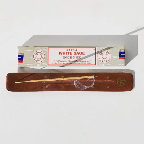  인센스스틱 Satya Nag Champa White Sage Incense sticks-12packs x 15grams