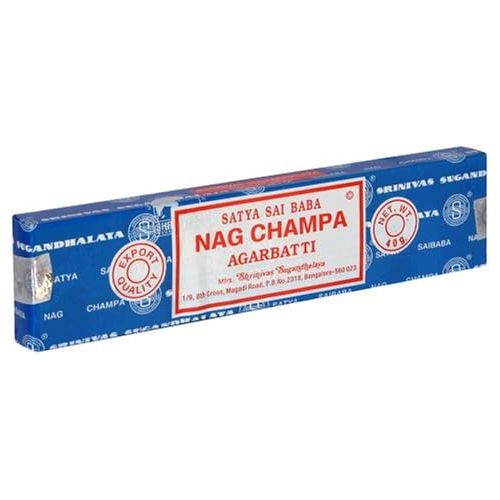  인센스스틱 Satya Sai Baba Nag Champa Agarbatti, 40 g, 1.41 Ounce (Pack of 12)