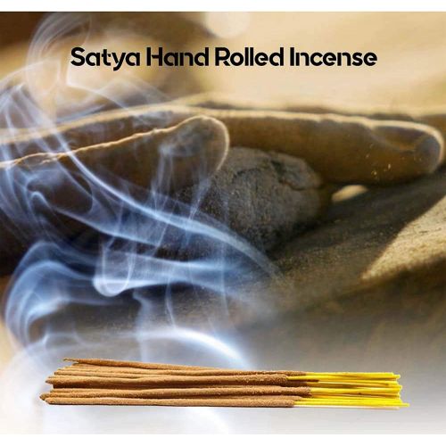  인센스스틱 Original-Satya-Sai-Baba-Agarbatti-Incense-Sticks Hand-Rolled-Fine-Quality for-Purification-Relaxation-Yoga-Meditation with-Ebook-Health-Rich-Wealth-Rich (Nag Champa, Pack of 100 Gr