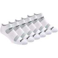 Saucony Mens Multi-Pack Mesh Ventilating Comfort Fit Performance No-Show Socks