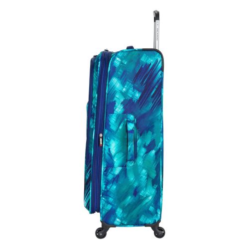  Saucony Ricardo Beverly Hills Luggage Sea Cliff 29 Spinner Upright Suitcase, Watercolor Blue