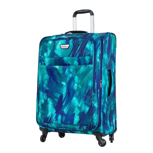  Saucony Ricardo Beverly Hills Luggage Sea Cliff 29 Spinner Upright Suitcase, Watercolor Blue