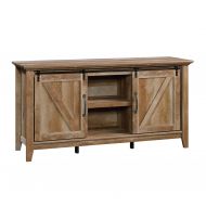 Sauder 420820 Dakota Pass Credenza, For TVs up to 70, Craftsman Oak finish