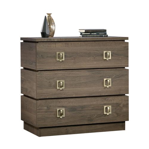  Sauder 418154 International Lux Accent Stor Chest, Fossil Oak Finish