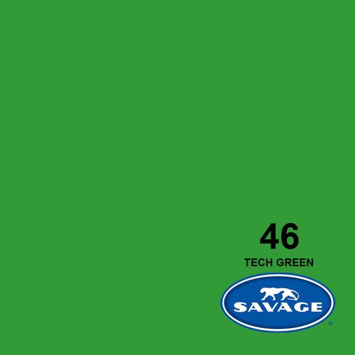  Savage 9 x 36' Background Paper (#66 Pure White, #46 Tech Green, 2-Pack)