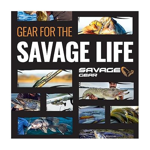  Savage Gear 3D Glide Swimmer Fishing Bait, 1 3/4 oz, Hitch, Realistic Contours, Colors & Movement, Durable Construction, Slow-Sinking, Premium Dual Treble Hooks and Rigging
