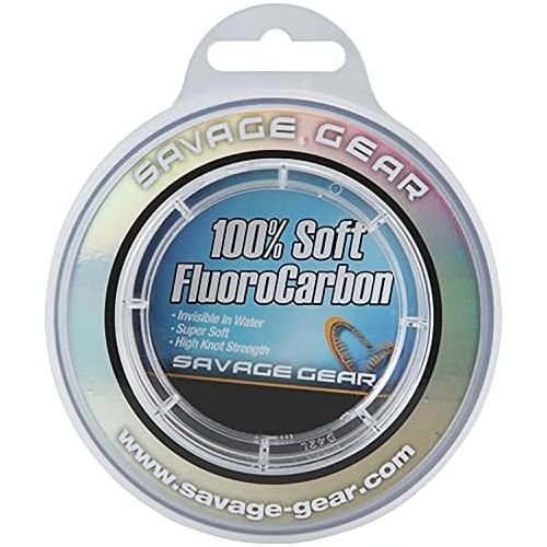  [아마존베스트]Savage Gear Fluorocarbon Leader Fishing 100% Soft 50 m