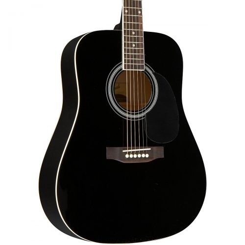  Savannah SGD-10 Dreadnought Acoustic Guitar Black