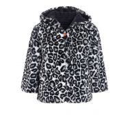 Save the Duck Rury animal print short coat